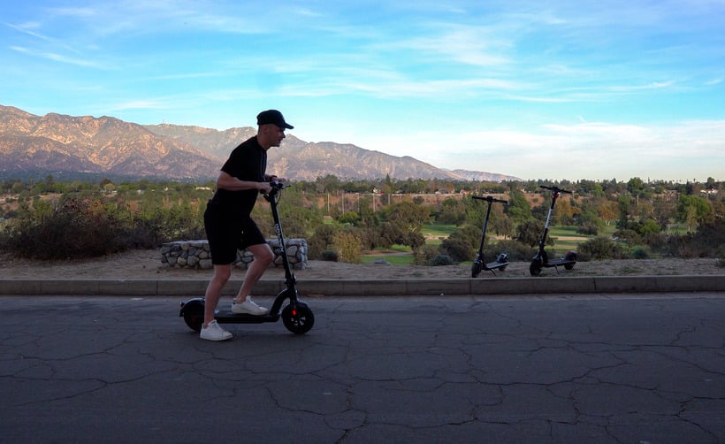 Josh Testing the GoTrax GMAX Ultra