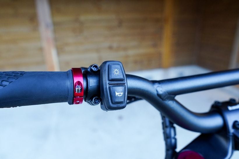 Wolf Warrior Light and Horn Buttons