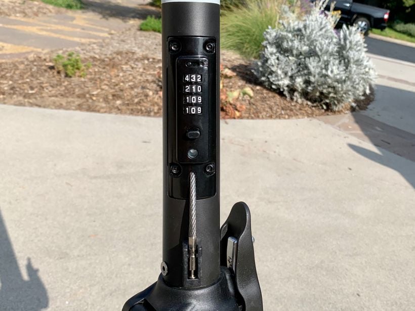 GoTrax G4 Cable Lock