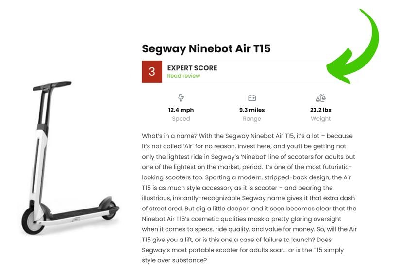 Putting Scooters Under Scrutiny
