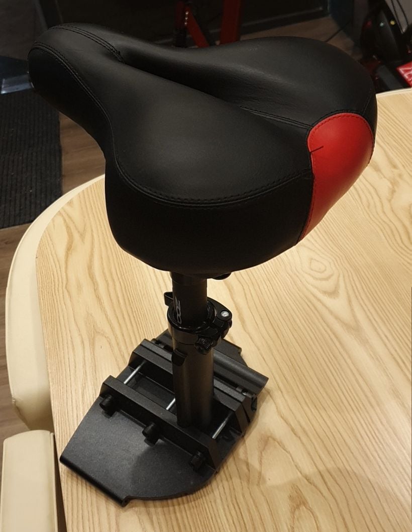 Zero Leather Seat Saddle and Post