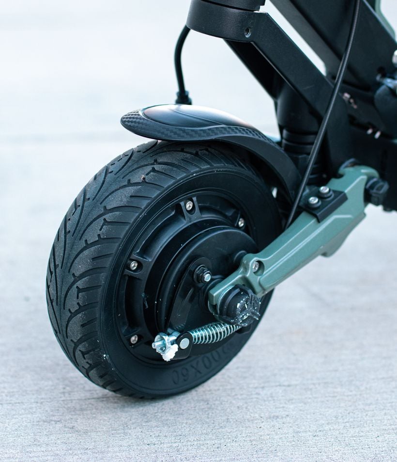 VSETT 8 Front Air-Filled Tires and Drum Brake