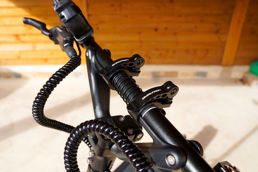 Dualtron Storm Folding Handlebar Mechanism