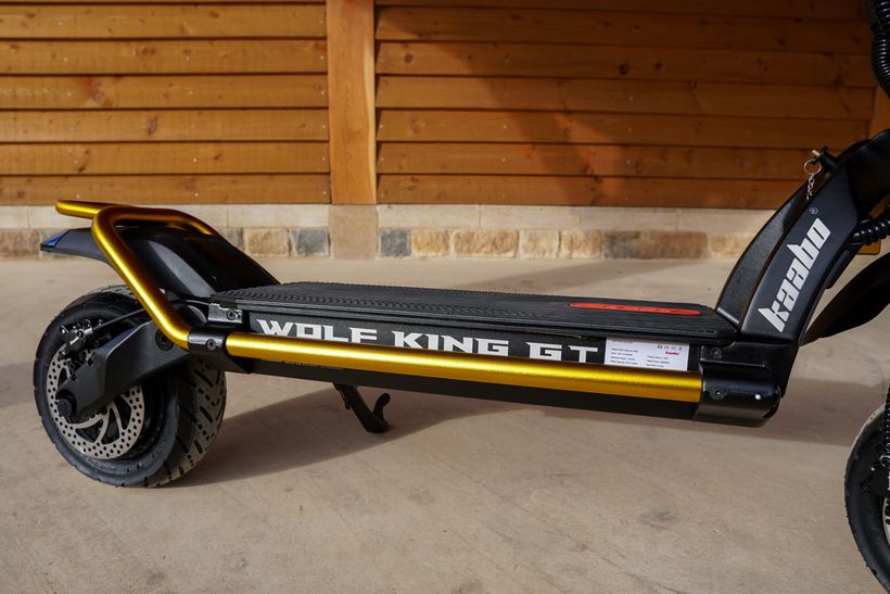 Wolf King GT Branding Along the Deck