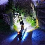 Wolf King GT Powerful Lights at Night
