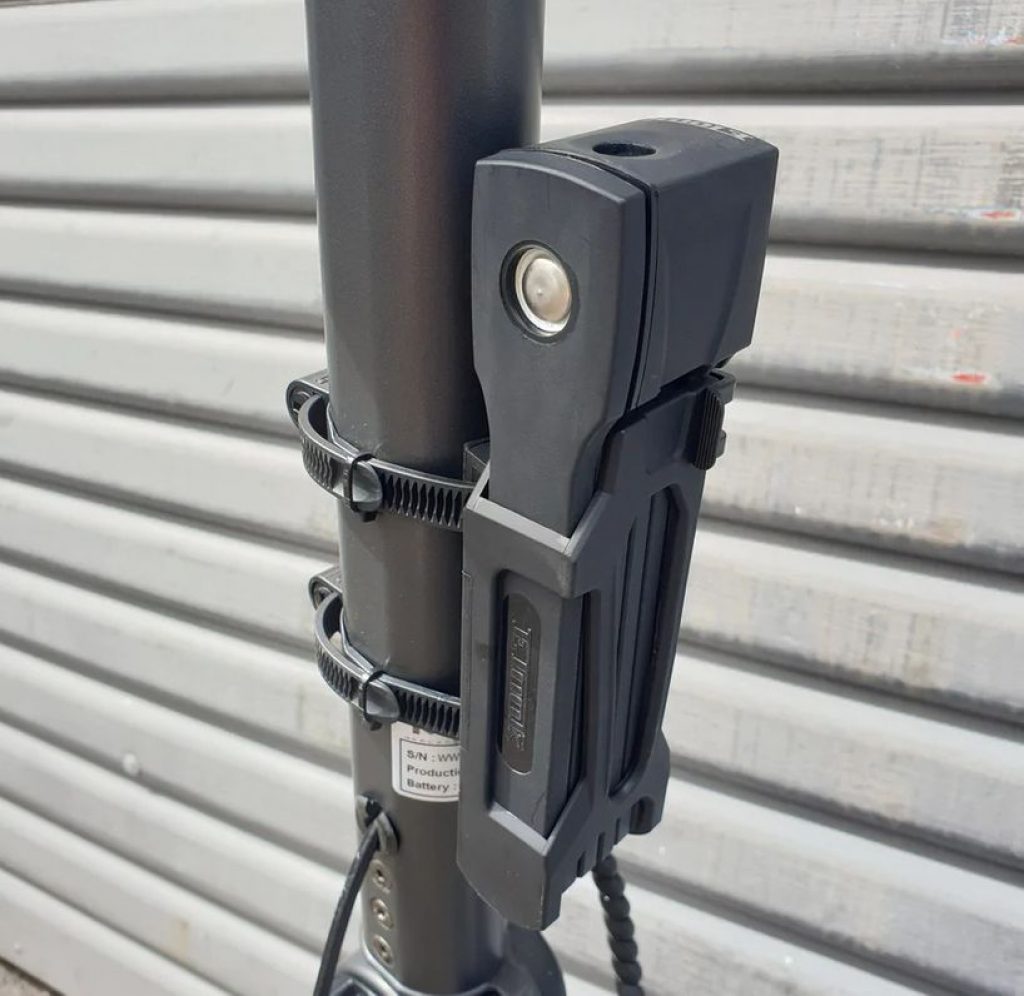 Electric Scooters Locks 3 Best Locks & How to Lock an Electric Scooter