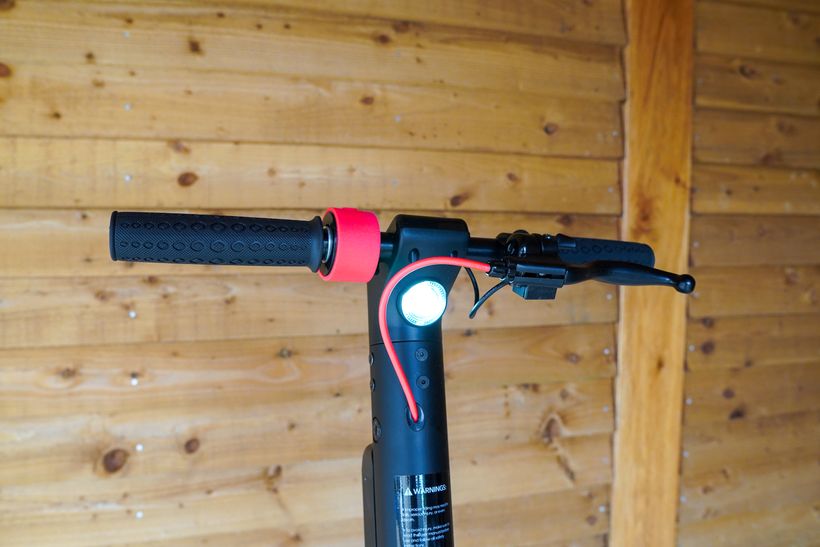 Turboant X7 Max Handlebars With Headlight On