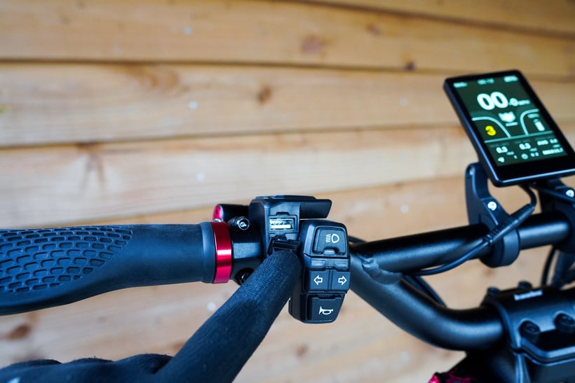 Wolf Warrior X GT USB Charging Port