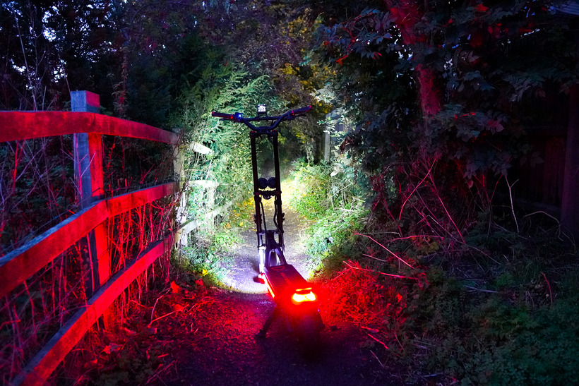 Wolf Warrior X GT With Lights Turned On