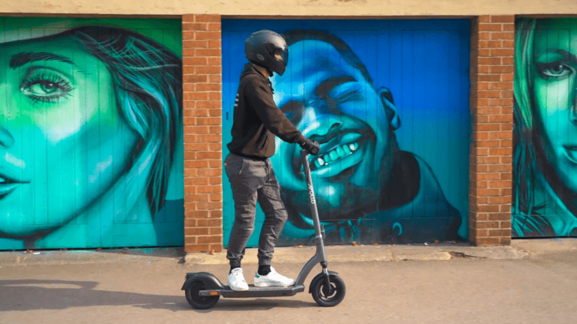 Josh Riding the Apollo Air