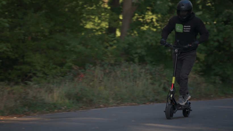 Josh Riding Fast on Mantis King GT