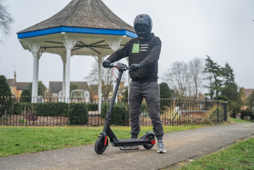 Josh Standing Over the Turboant M10 Lite