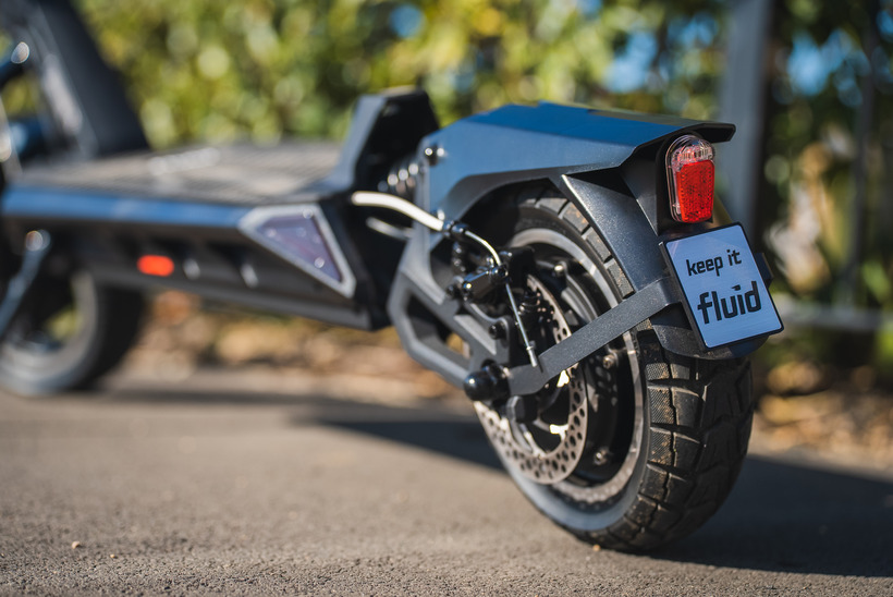 Rear of Fluid Vista Chassis