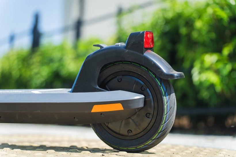 NIU KQi2 Pro Rear Fender and Motor