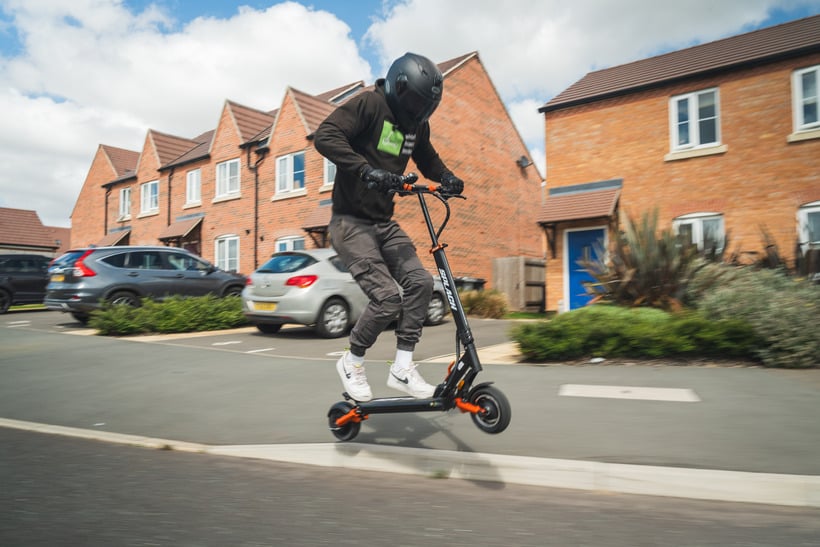 Josh Jumping on the SPLACH Turbo