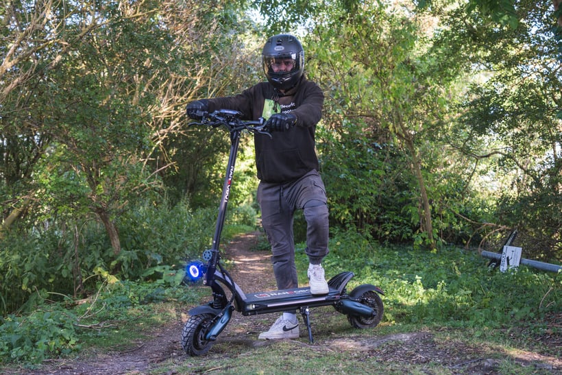 Josh Testing the Nanrobot D6