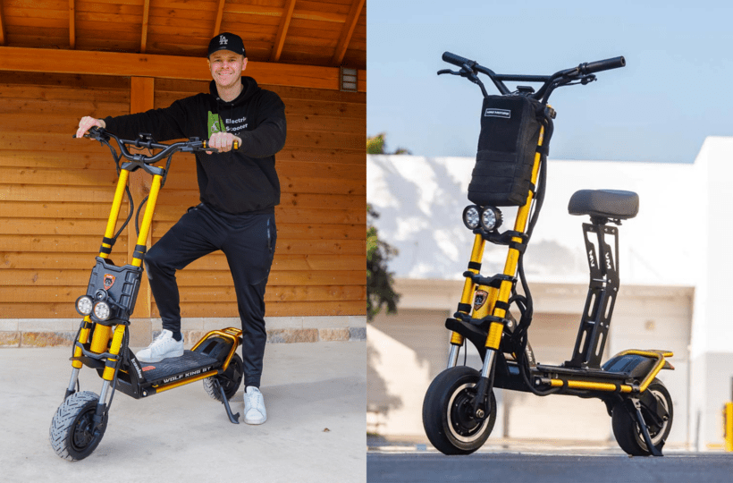 Josh Testing the Wolf King GT