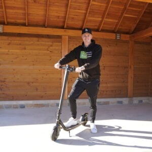 Josh Testing the Cityrider