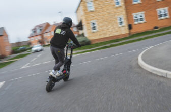Josh Testing the Wolf King GTR Handling Around a Corner