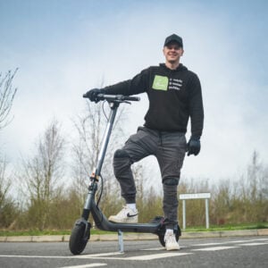 Josh Testing the Apollo Go