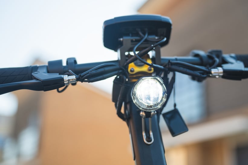 Close Up of SPLACH Thunder Headlight