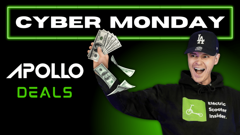 Best Apollo Scooters Cyber Monday Electric Scooter Deals 2025