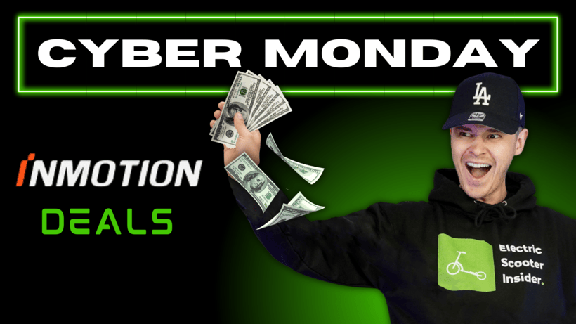Best INMOTION Cyber Monday Electric Scooter Deals 2025