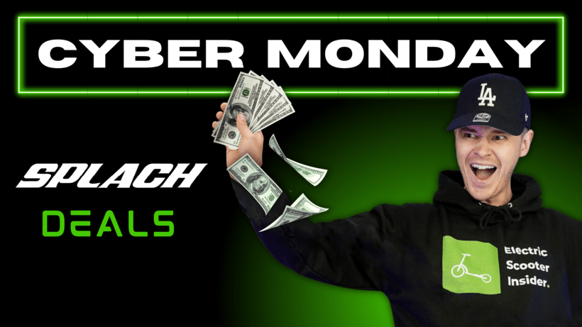 Best SPLACH Cyber Monday Electric Scooter Deals 2025