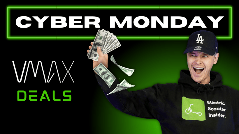 Best VMAX Cyber Monday Electric Scooter Deals 2025