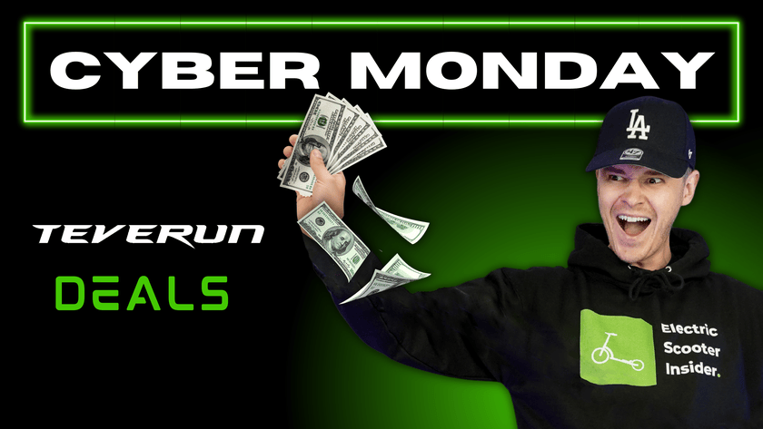 Teverun Cyber Monday Electric Scooter Deals